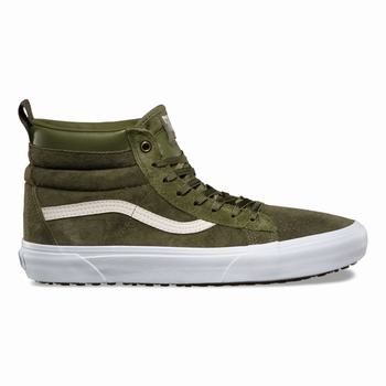 Damske Zimne Topanky Vans SK8-Hi MTE Winter Moss-military VA15XZMQA